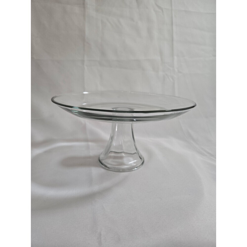 Glass Pie or Tart Elevated Stand,  9 3/4" Wide